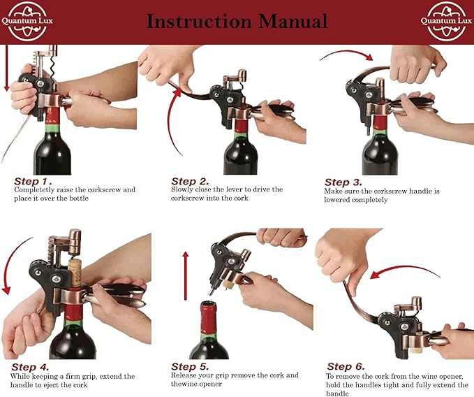 Wine Bottle Opener Set with Accessories Matte Silver in Wood Box, Aerator, Extra Screws, Foil Cutter, Pourer, Vaccu Stopper, Winged Wine Opener, Rabbit Red Wine Corkscrew Set (Matte Silver)