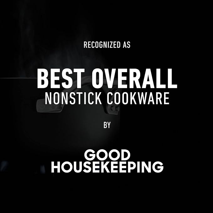 Calphalon Signature Hard-Anodized Nonstick Dutch Oven, 5-Quart, Oven-Safe, PFOA-Free, Black