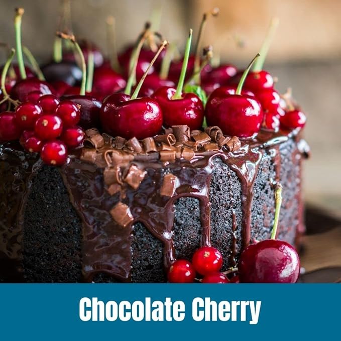 Door County Coffee Chocolate Cherry Flavored Ground Coffee - 10 oz Bag - Medium Roast - Specialty Arabica - 100% Specialty Grade 1 Arabica Coffee