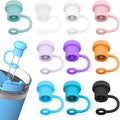 Adjustable Straw Cover for Stanley|Simple Modern|Yeti|Owala|Hydro Flask|Reduce|Maars|Meoky|MaxBase|Beast|Hydrapeak Cup, All Brand of Straw Accessories, Diameter 6mm-12mm, BPA Free, Dishwasher safe