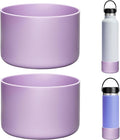 2 Pack Silicone Boot | Compatible with Hydro Flask, Owala, Yeti, Stanley & More | Fits 2.75-2.85" Bottom Bottles/Tumblers (12-40oz) | Anti-Slip | BPA-Free | Scratch & Noise Resistant