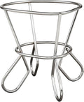 HIC Kitchen Roasting Wire Spiral Ham Roasting Rack, Chrome-Plated Steel, For Baking And Carving Ham Up To 10-Pounds