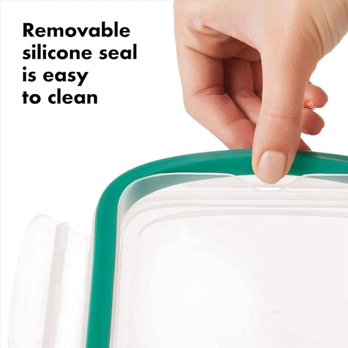 OXO Good Grips 2 Cup Smart Seal Glass Airtight Round Food Storage Container