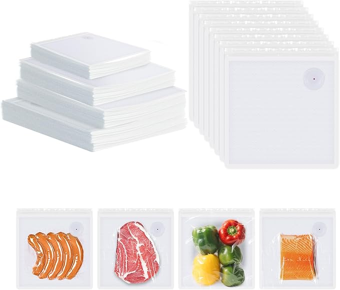 Reusable Vacuum Seal Bags for Food,Food Vacuum Sealer Bags Large Size 30 Packs