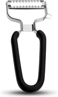 Lurch Germany Super Y Peeler 5.1 x 2.3 Inches / 13 cm x 6 cm - Black
