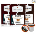 Fresh Roasted Coffee, Amaretto, Flavored Coffee Pods, 72 Count