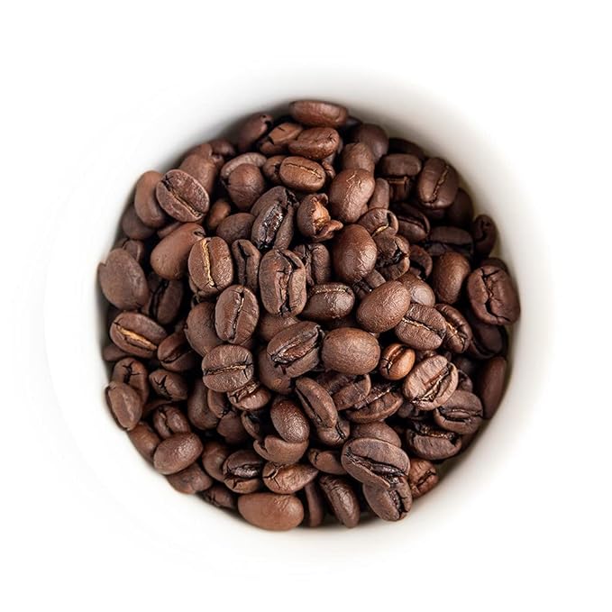 Fresh Roasted Coffee, Organic Mexican Water-Processed Half-Caf | USDA Organic, Kosher | Medium Roast 2 lb (32 oz) Whole Bean