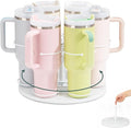 Upgraded Water Bottle Organizer for Stanley 40 oz/30 oz/20 oz,Rotating Stanley Cup Organizer Holder,Tumbler Holder Organizer, Easy to Install Kitchen Organizers and Storage for Stanley Cup Accessories