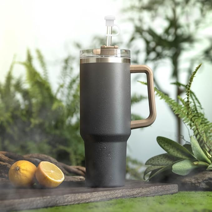 6PCS Straw Cover Cap for Stanley, Simple Modern, Yeti, Owala, Hydro Flask, Reduce, and All Brands 6 to 10mm Tumbler Straw, Dishwasher Safe, BPA Free and Dust Proof