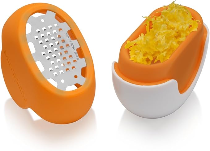 Microplane Flexi Zesti Handheld Citrus Zester (Orange)