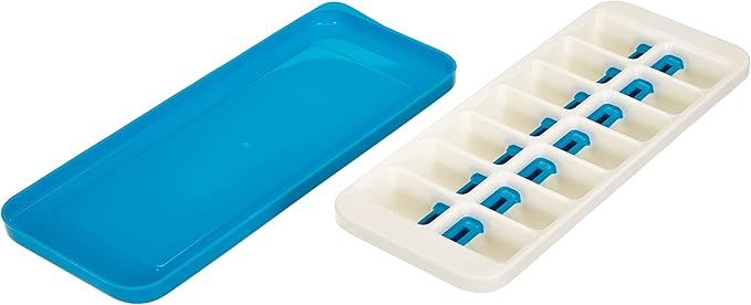 QuickSnap Plus Easy-Release Ice Cube Tray with Stackable Lid
