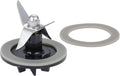 SPB-456-2 Blender Blade Assembly with 2 Pcs Blender Gaskets Ring, Replacement for Cuisinart CBT-500, SB5600, CB600, BFP703, BFP-703, BFP703B, BFP-703CH, SPB7, SPB-7BK, CB8, CB9, BFP-703