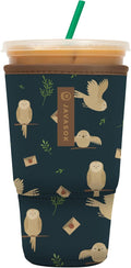 Sok It JavaSok Iced Coffee & Cold Soda Insulated Neoprene Cup Sleeve (Acceptance Letter, XLarge: 38-42oz)