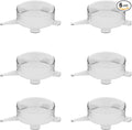 unwasted Reusable Silicone Lids (X-Small) – Upgrade Your Kitchen Gadgets with Our Silicone Covers for Food Storage – Reusable Silicone Stretch Lids and Food Covers for Containers Up to 5” (Pack of 6)