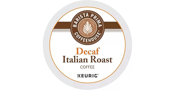 Keurig Barista Prima Coffeehouse Decaf Italian Roast Coffee K-Cups (48-Count)