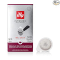 illy E.S.E. Coffee Pods - Single-Serve Capsules – Intenso Dark Roast - Notes Of Cocoa & Dried Fruit - For E.S.E Machines - Extraordinary Aroma & Body – 18 Count, 12 Pack