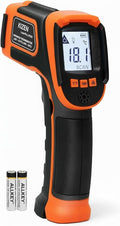 Kizen Infrared Temperature Gun - Handheld Surface Infrared Thermometer for Griddle, Grill, Pizza Oven, Candy, & A/C - Laser Thermometer Gun -58F to 1112F - Surface Temp Gun