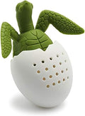 Genuine Fred, UNDER THE TEA, Sea Turtle Reusable Silicone Tea Infuser, Green, Fun Gift for Tea Lovers, Clever Kitchen Gadget