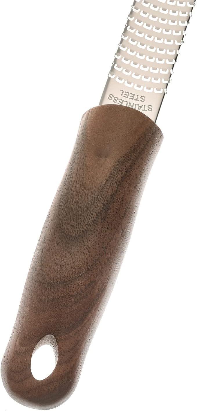 Mercer Culinary Barfly Bar Zester With Walnut Handle