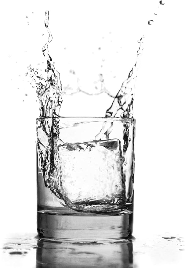 glacio Clear Ice Maker Set – Crystal Clear Ice Ball & Cube Molds for Whiskey and Cocktails | Dilution-Free Directional Freezing Design | Easy Removal