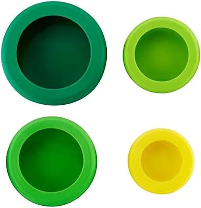 Hoan Silicone Food Huggers, Set Of 4, Assorted (5262716)