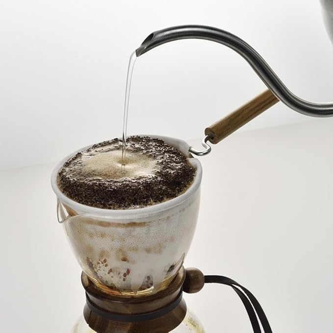 Hario Woodneck Drip Pot, 480ml, Acacia Wood
