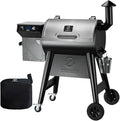 Z GRILLS Electric Wood Pellet Grill Smoker with PID 3.0 Controller, 450°F Max Temperature, 8-in-1 Outdoor Grill & Smoker, 459 Square Inches Cook Area, Meat Probes, Rain Cover (450E PRO)
