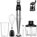 Immersion Handheld Blender 1100W Corded Hand Blender Trigger Variable Speed 5 in 1 Stick Blender