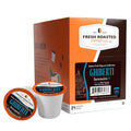 Fresh Roasted Coffee, Ghiberti Italian Craft Artisan Blend, Dark Roast, Kosher, 24 Pods for K cup Brewers