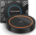 Coffee Mug Warmer for Desk,Heating Plate Electric Cup Warmers for Men Women Adult (D + Orange Light)
