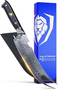 Dalstrong Pitmaster BBQ & Meat Knife - 8 inch - Shogun Series ELITE - Forked Tip & Bottle Opener - Japanese AUS-10V Super Steel Kitchen Knife - G10 Handle - Razor Sharp - w/Sheath