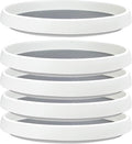 5Pack Non Skid Lazy Susan Turntable,Single Round Rotating Kitchen Spice Organizer for cabinets,Pantry, Bathroom, Refrigerator（10Inch）