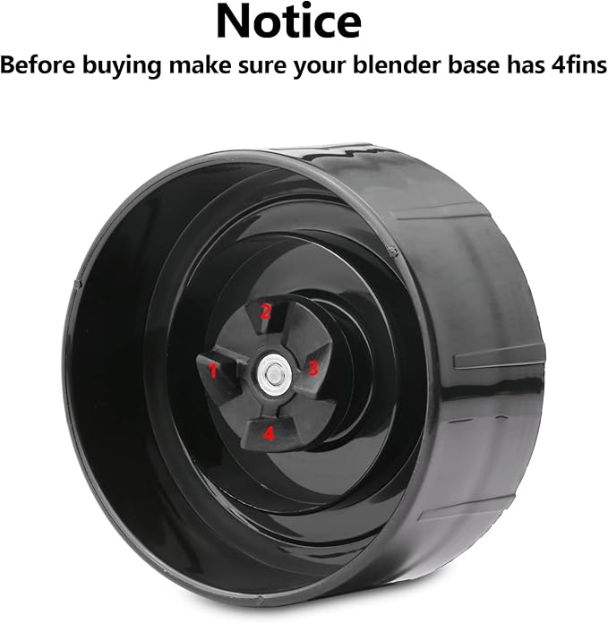 Replacement Parts Compatible with Magic Bullet 250W MB1001 Series – Premium Set of Blender Replacement Accessories