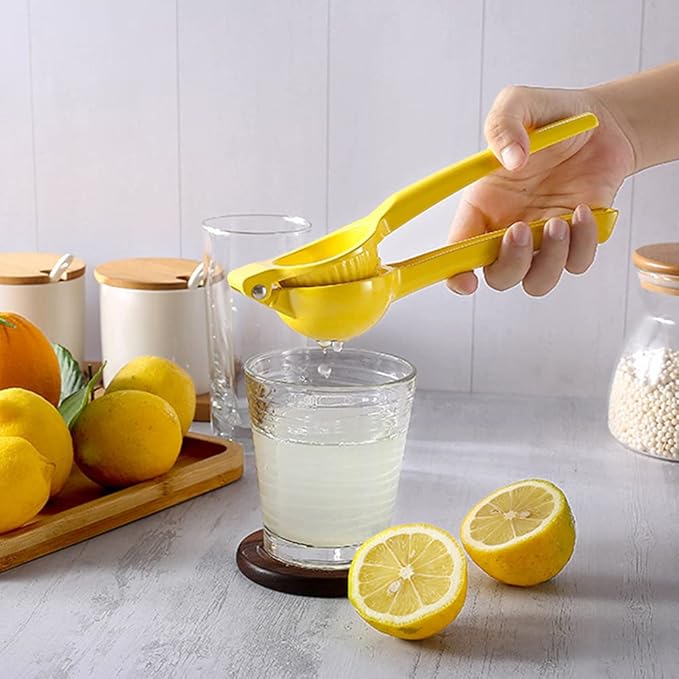 Aluminum Manual Juicer Hand Lemon Lime Juice Press Squeezer Fruit Extractor Home