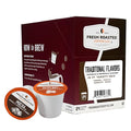 Fresh Roasted Coffee, Traditional Flavors, Flavored Coffee Pod Variety Pack, K-Cup Compatible, 24 Count