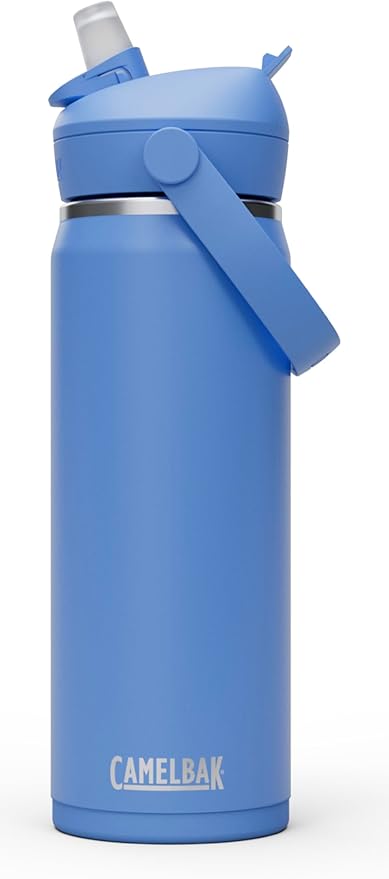 CamelBak Thrive Flip Straw Insulated Stainless Steel Water Bottle Sky Blue, 20oz