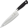 Mercer Culinary M21077 Genesis 8-Inch Granton Edge Chef's Knife,Black