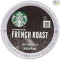 Starbucks French Roast Dark Coffee, 72 K-Cups, (3 Pack of 24 k-cups)