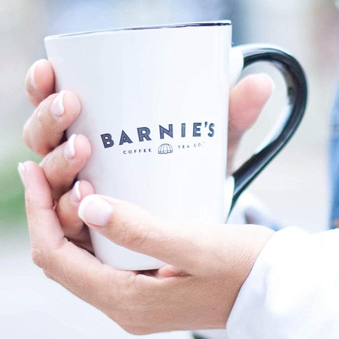 BARNIE'S COFFEE TEA CO. German Chocolate Cake Ground Coffee with Decadent Coconut, Chocolate and Hazelnut Cake Flavor, Medium Roasted Arabica Coffee Beans, 12 oz Bag (Pack of 2) (54105)