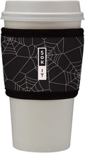 Sok It HotSok Coffee & Tea Reusable Insulated Neoprene Cup Sleeve (Spidey Sense)