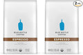 Blue Bottle Whole Bean Coffee, Dark Roast | Organic | Espresso Style | 12 Ounce | Pack of 2