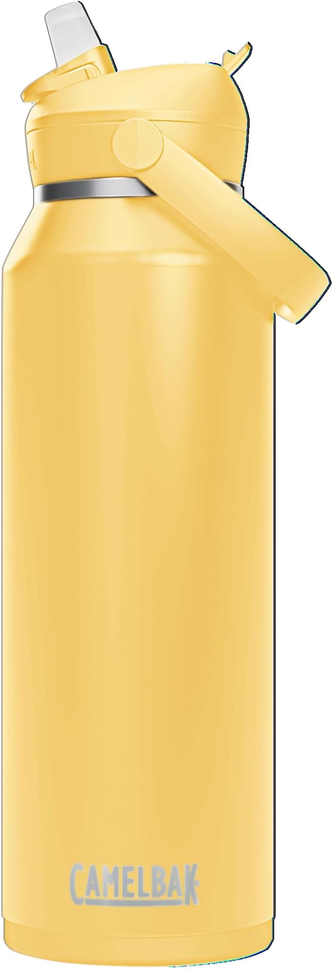CamelBak Thrive Flip Straw Insulated Stainless Steel Water Bottle Yellow Bloom, 40oz