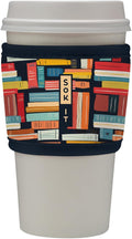 Sok It HotSok Coffee & Tea Reusable Insulated Neoprene Cup Sleeve (Well Read)