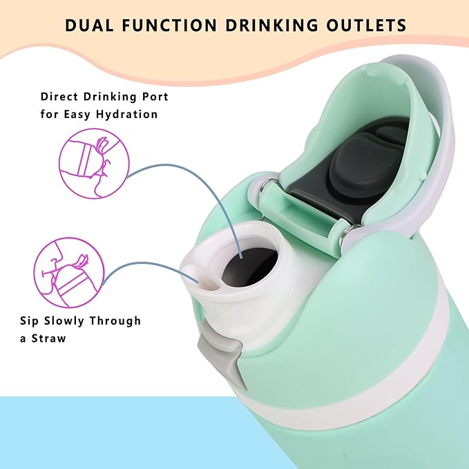 Replacement Lid for Owala Freesip Water Bottle, Compatible with Owala Lid and Cap, Premium Accessories for 16oz 24oz 32oz 40oz Bottles,Leak-Proof,BPA-Free