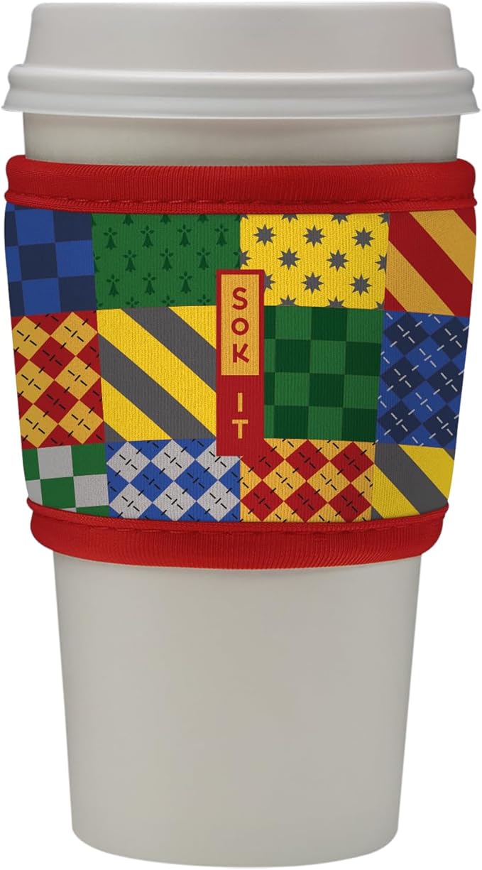 Sok It HotSok Coffee & Tea Reusable Insulated Neoprene Cup Sleeve (House Rules)