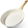 GiPP Ceramic Nonstick Frying Pan - 12 Inch Healthy Non-Toxic Non Stick Skillet Omelette Pans, Induction Compatible Chef Pan, PFAS & PFOA-Free, Dishwasher Safe, Stay Cool Handles