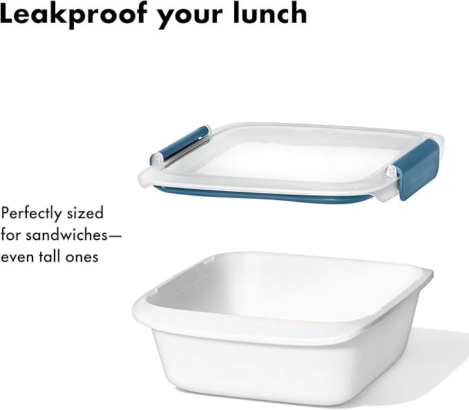 OXO Good Grips Prep and Go Sandwich Container - Ocean Blue