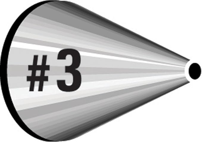 Wilton Decorating Piping Tip, No 3 - Round