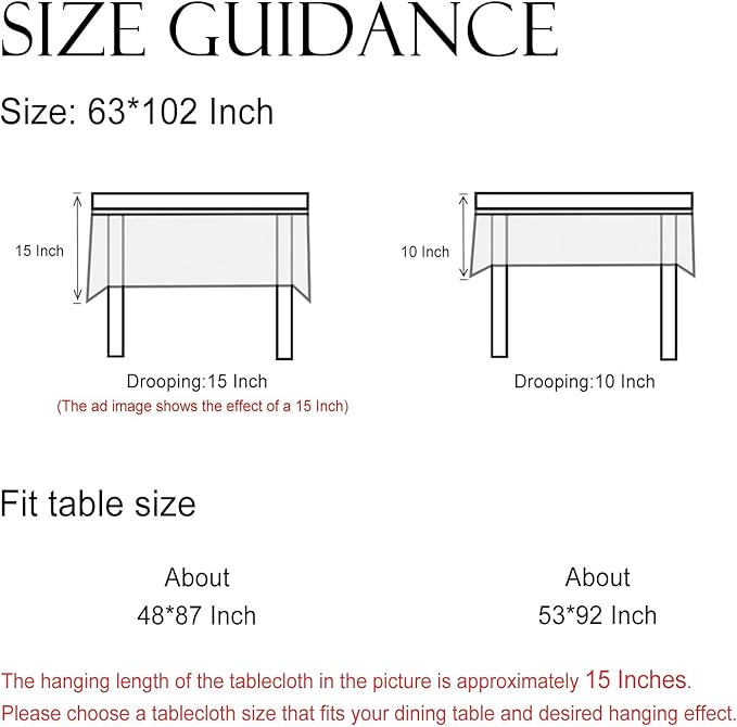 ISAENNE Designer Bohemian Linen Long Tablecloth Rectangle,Colorful Floral Pattern Table Cloth,Wrinkle Resistant Decorative Tablecloths for Dining Thanksgiving Kitchen Party,63"*102"-Grace A
