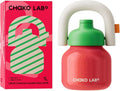 CHAKO LAB Christmas Water Bottle with Straw and Carry Handle | Wide Mouth vacuum insulated stainless steel Bottles | Reusable, leak-proof and BPA-free | 33oz(Green&Red)